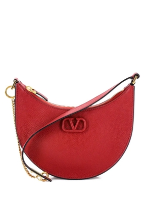 Valentino Garavani Pre-Owned VLogo Leather Mini hobo bag - Red