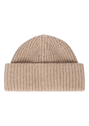 slowear cashmere beanie - Neutrals
