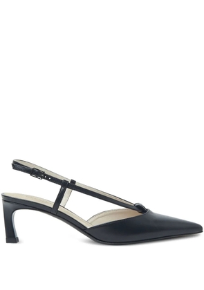 Peserico slingback pointed-toe pumps - Black