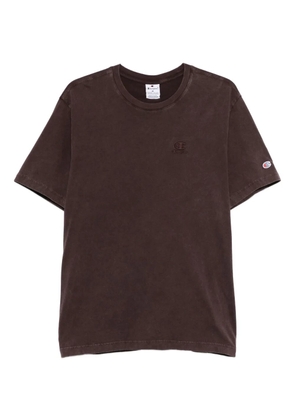 Champion logo-embroidered T-shirt - Brown
