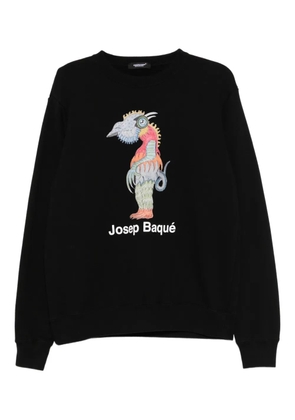 Undercover graphic-print cotton sweatshirt - Black