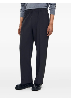 SANDRO elasticated-waist wide-leg trousers - Grey