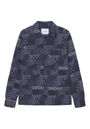 Les Deux printed shirt - Blue