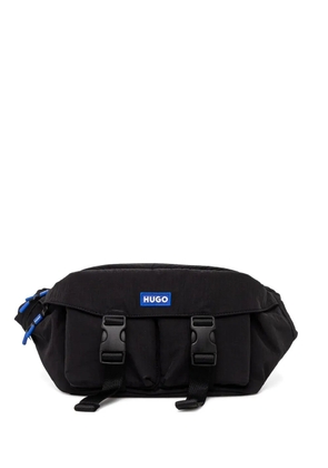HUGO buckle-fastening pocketed belt bag - Black