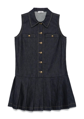 SANDRO denim mini dress - Blue
