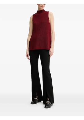 Pedro Del Hierro ribbed knit top - Red