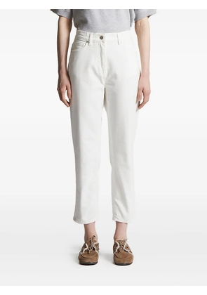 Peserico five-pocket denim jeans - White