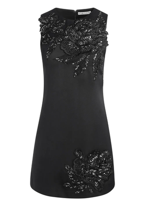 alice + olivia Clyde mini dress - Black