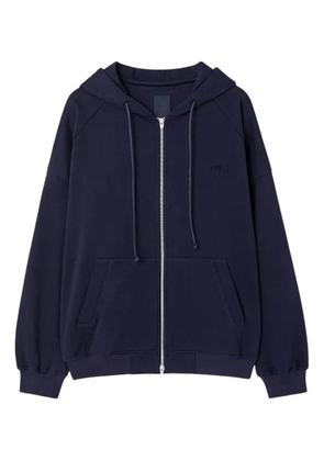 Juun.J Rock Stage graphic-print hoodie - Blue