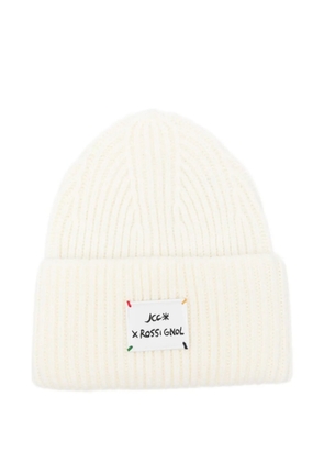 Rossignol x JCC Stellar ribbed-knit beanie - White