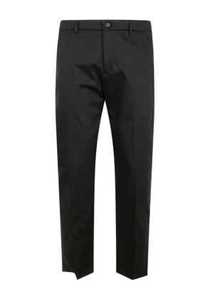 Department 5 pressed-crease trousers - Black