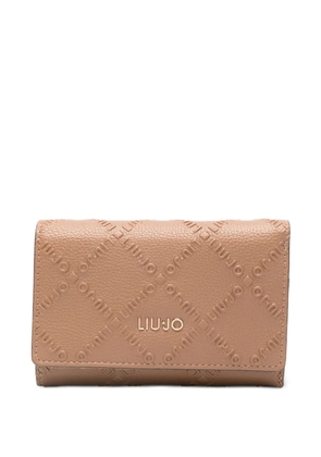 LIU JO logo-embossed wallet - Neutrals
