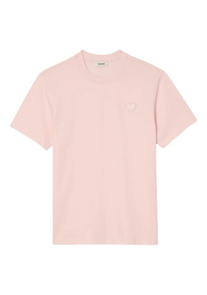 SANDRO heart logo T-shirt - Pink