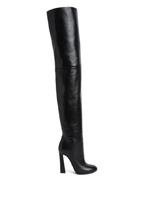 DSQUARED2 Twin over-the-knee heeled boots - Black
