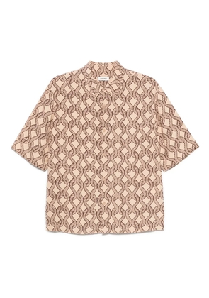 SANDRO printed shirt - Neutrals