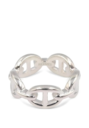 Hermès Pre-Owned 2020s PM Chaine d'Ancre Enchainee ring - Silver