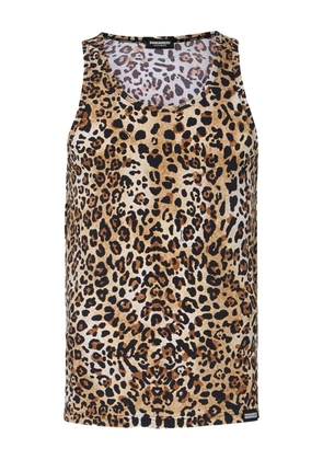 DSQUARED2 animal-print tanktop - Neutrals