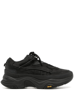 C2h4 Quark Alpha panelled sneakers - Black