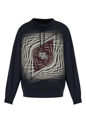 Emporio Armani printed sweatshirt - Blue
