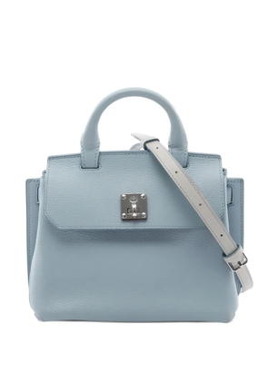 MCM Pre-Owned 1910s leather 2way handbag - Blue