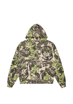 Billionaire Boys Club camouflage zip hoodie - Neutrals