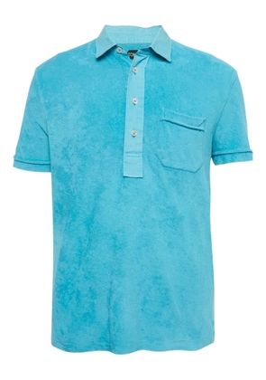 Tom Ford Pre-Owned terry polo shirt - Blue