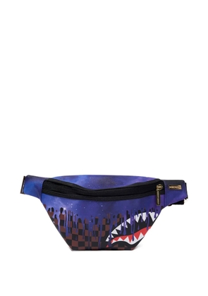 Sprayground galaxy-shark-tooth belt bag - Purple
