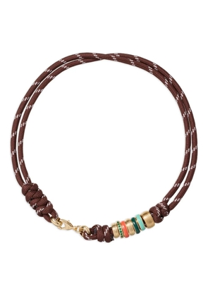 Roxanne Assoulin The Super Size Happy cord necklace - Brown