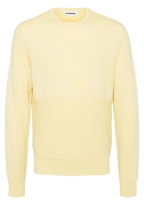 Jil Sander cashmere crew-neck jumper - Yellow
