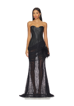 LAMARQUE Sylvia Dress in Black. Size S. Also in M, XS.