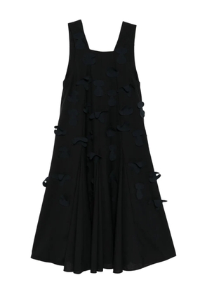 Enföld patch-pattern dress - Blue