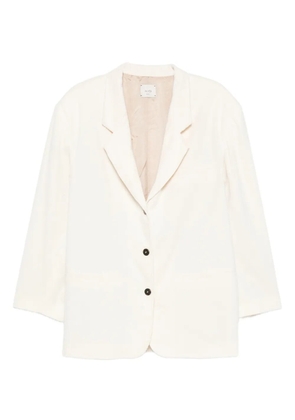 Alysi three-button corduroy blazer - Neutrals