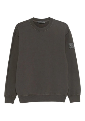 Stone Island ribbed-trim sweatshirt - Grey