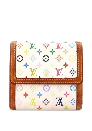 Louis Vuitton Pre-Owned Porte-Monnaie Billets Wallet Multicolor Canvas small wallets - White