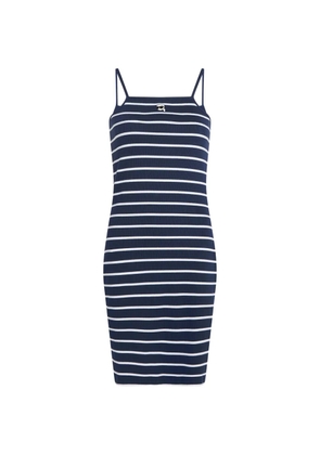 Karl Lagerfeld Ikon striped dress - Blue