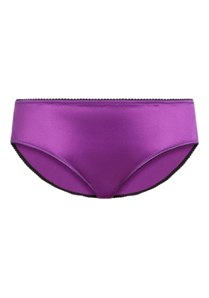 Dolce & Gabbana DNA satin briefs - Purple