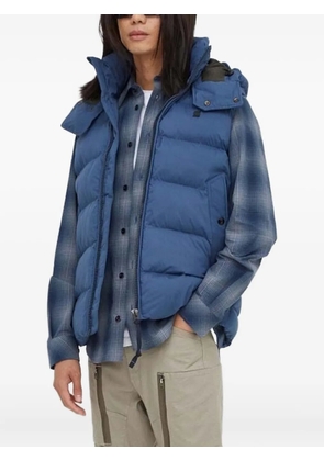 G-Star RAW plaid pocketed shirt - Blue