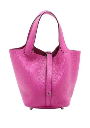 Hermès Pre-Owned 2018 Clemence Picotin Lock 18 handbag - Pink