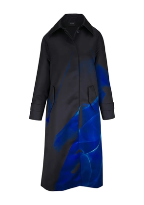 Akris printed coat - Black