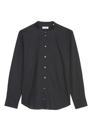 Marc O'Polo polka dot button-up shirt - Black