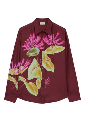 Pierre-Louis Mascia floral-print shirt - Red