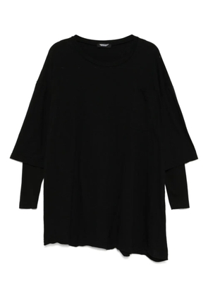 Undercover layered T-shirt - Black