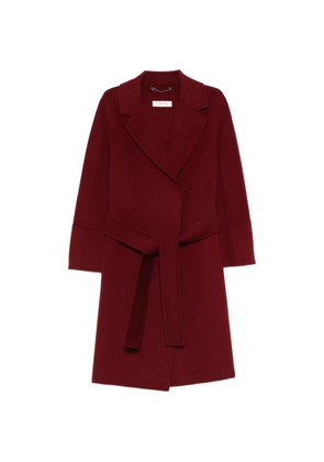 'S Max Mara Arona belted coat - Red