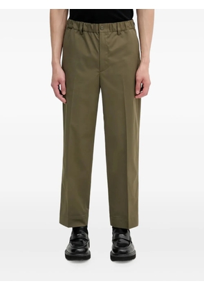 Neighborhood elasticated-waistband trousers - Green