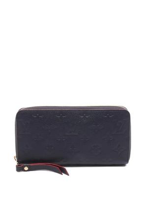 Louis Vuitton Pre-Owned 2017 Zippy monogram wallet - Blue