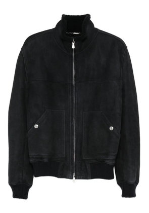 Eleventy full-zip bomber jacket - Blue