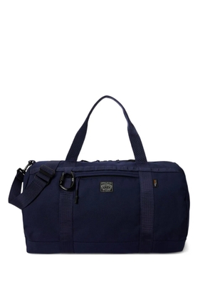Polo Ralph Lauren logo-patch duffel bag - Blue