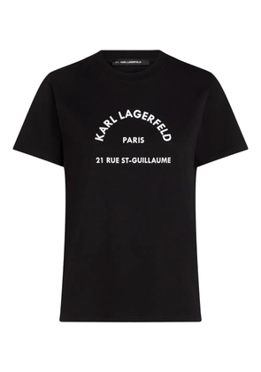 Karl Lagerfeld Rue St-Guillaume T-shirt - Black