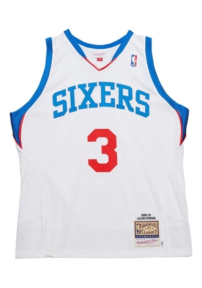 Mitchell & Ness x NBA Philadelphia 76ers 2009-10 Allen Iverson jersey - White