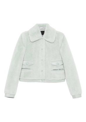 Patrizia Pepe shirt-collar pocket jacket - Green